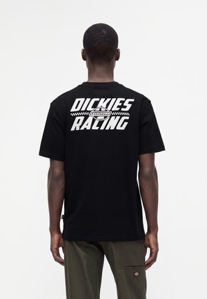 Dickies, RACING TEE - Тениска с щампа - black