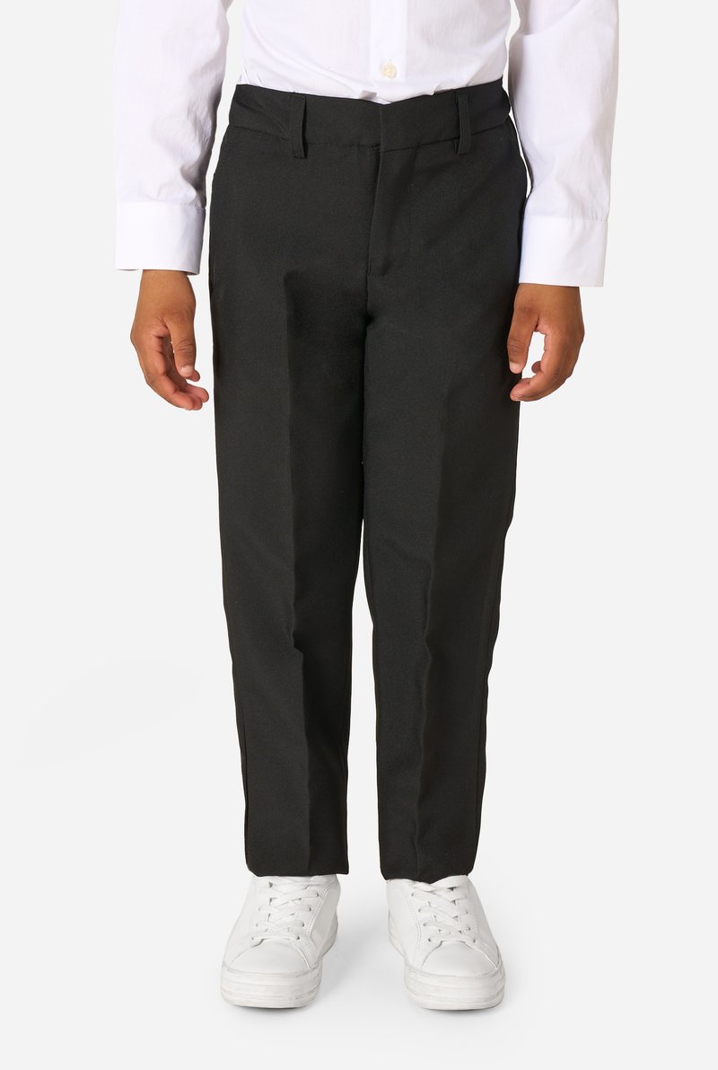 MoonWorks Body Neonato Con Stampa Smoking Tuxedo - Cotone Biologico 100%, Nero, 3-6 Mesi (e Altre Taglie Disponibili)