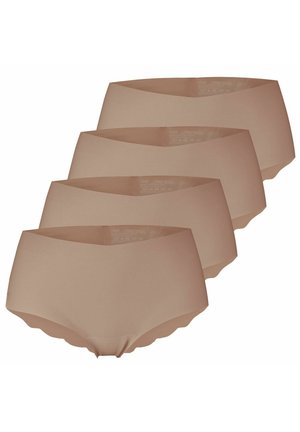4 PACK LEICHT UNSICHTBAR S  - Slip - beige