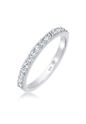 SPARKLING BASIC - MIT KRISTALLEN VON SWAROVSKI® - Sormus - silberfarben