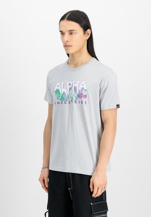 T-Shirt print - pastel grey