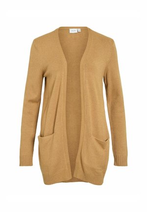 VILA VIRIL OPEN CARDIGAN - Jopica - bistre