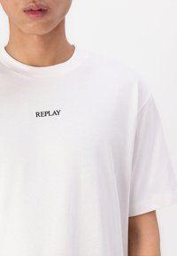 Replay T-shirt basic - natural white