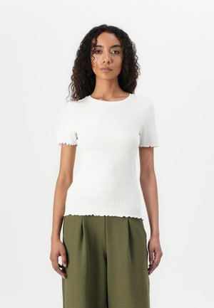 TOM TAILOR DENIM Basic T-shirt - white
