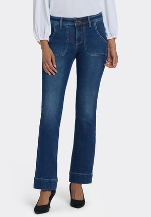 BARBARA - Džíny Bootcut - dark loire