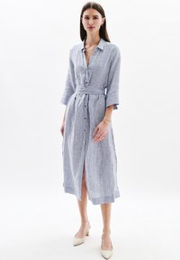 Caroll Robe chemise - denim stone