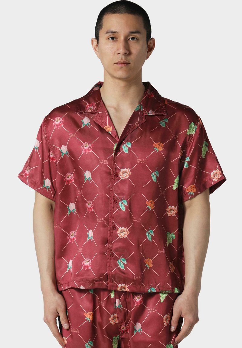 Pas de Monaco FRUIT MONOGRAM CUBAN - Marškiniai - burgundy