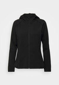 ONLY Play - ONPCARA HOOD ZIP  - Sweatjakke - black Miniaturebillede 1