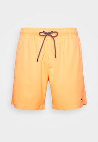 Não selecionado, bright orange