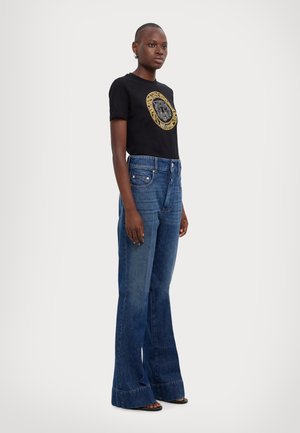 Sportmax ROBINIA - Jeans a zampa - blu notte