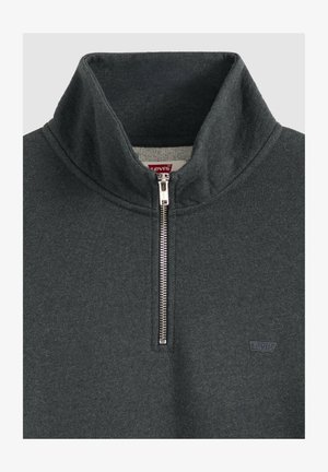 Levi's®, ORIGINAL HM QUARTER ZIP WINETASTING HTR - Sudadera - winetasting htr - blacks -
