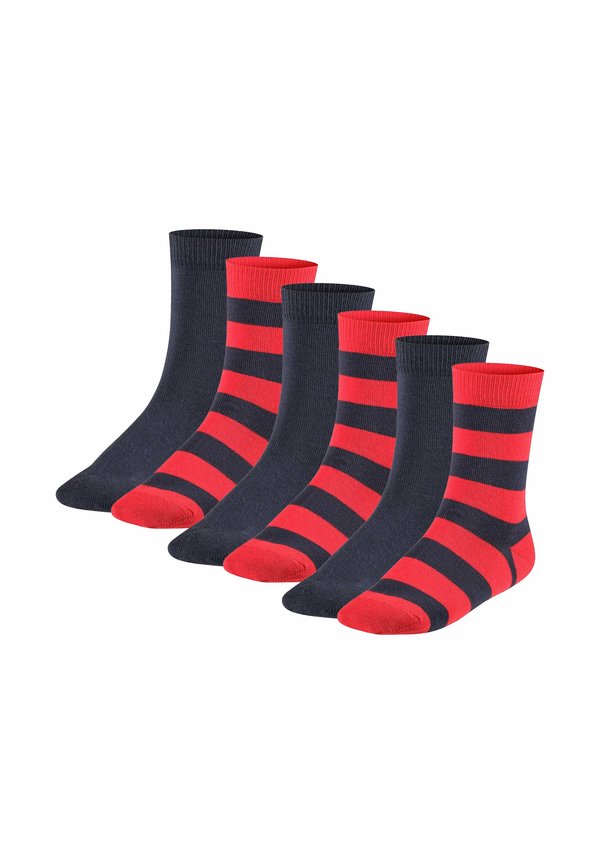 6ER PACK - Socks - blau rot