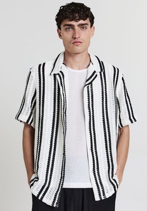 Calliope A RIGHE CROQUET - Shirt - var nero