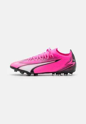 ULTRA MATCH MG - Voetbalschoenen met kunststof noppen - poison pink/white/black