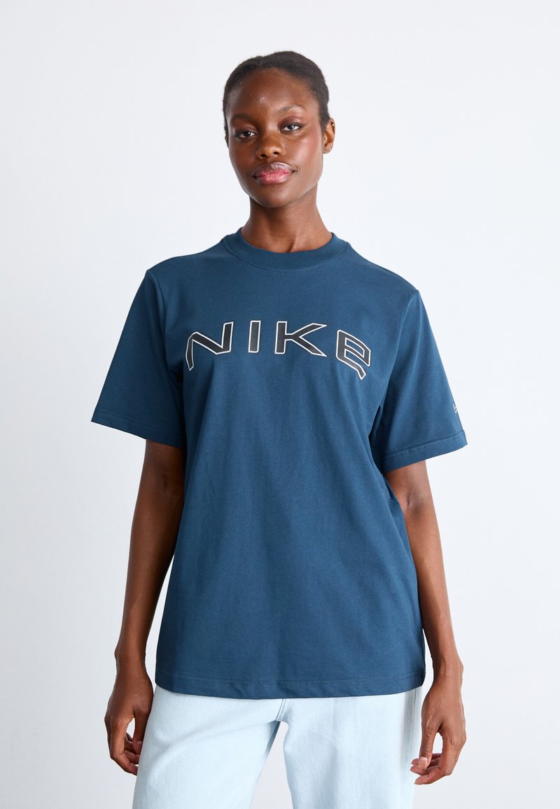 Nike Sportswear PHOENIX TEE - Μπλουζάκι με στάμπα - armory navy