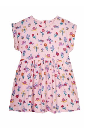 DROP SHOULDER REGULAR FIT - Jerseykleid - pink garden bugs