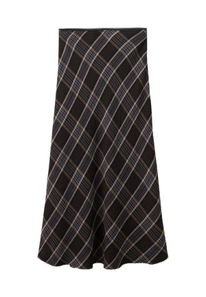 Mango, ADULT - A-line skirt - dark brown