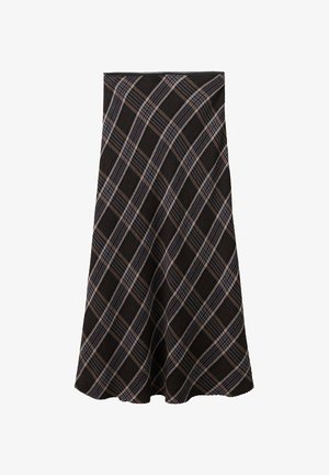 Mango, ADULT - A-line skirt - dark brown