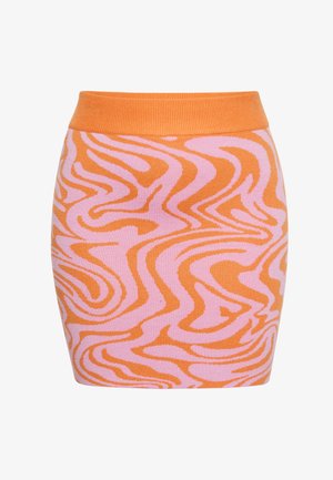 myMo, Mini skirt - pink orange