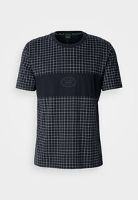 TEE CHECK  - Tricou cu imprimeu - dark blue two