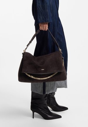 BOSS, YELENA SHOULDERBAG - Bolso de mano - dark brown