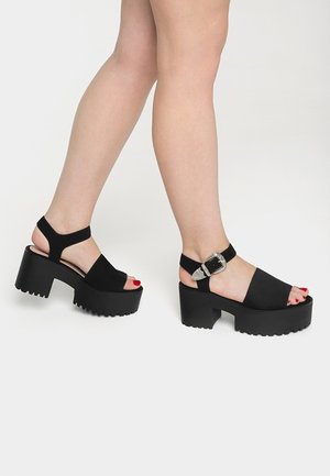 Sandales à talons hauts - black