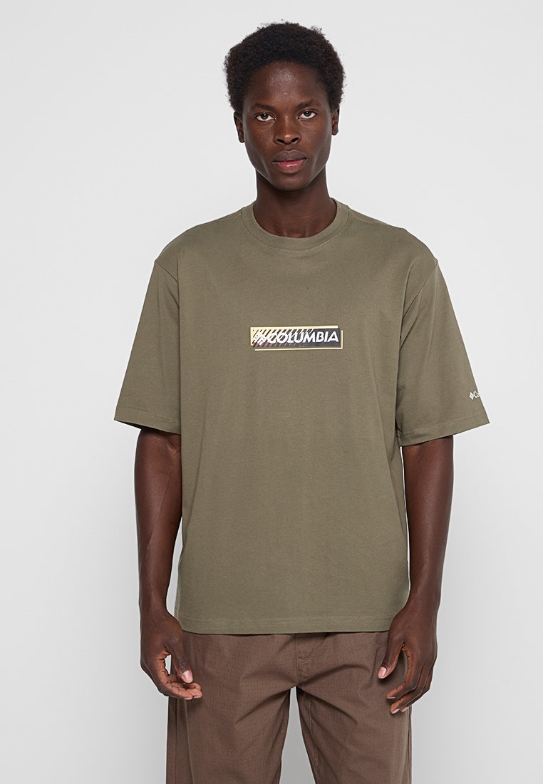 Columbia T-shirt print groen