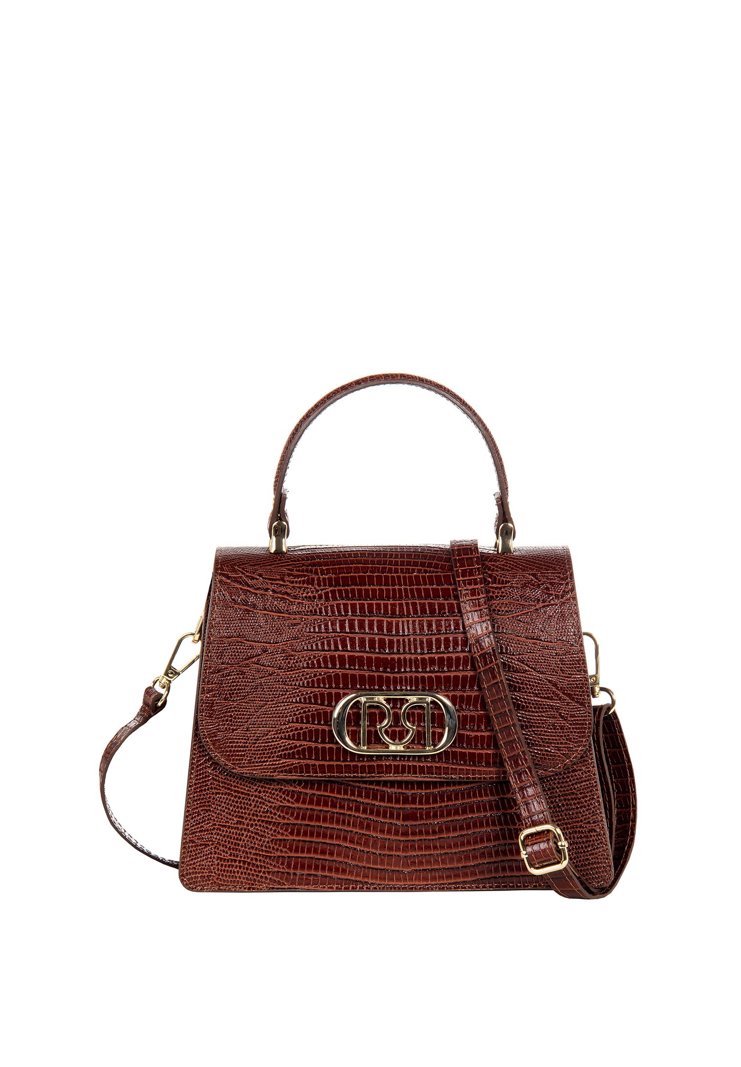 リナシメント RINASCIMENTO ビスチェ （Marrone Cuoio） Rinascimento Borsa a mano - marrone/marrone screziato
