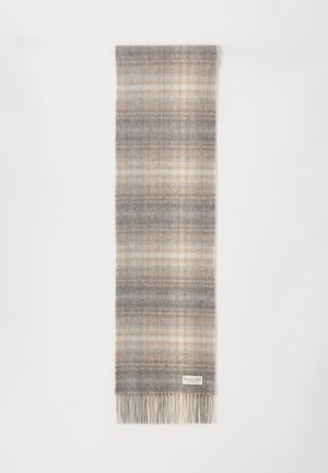 CHECK SCARF - Scarf - natural