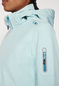 CMP ZIP HOOD - Soft shell jacket - acqua