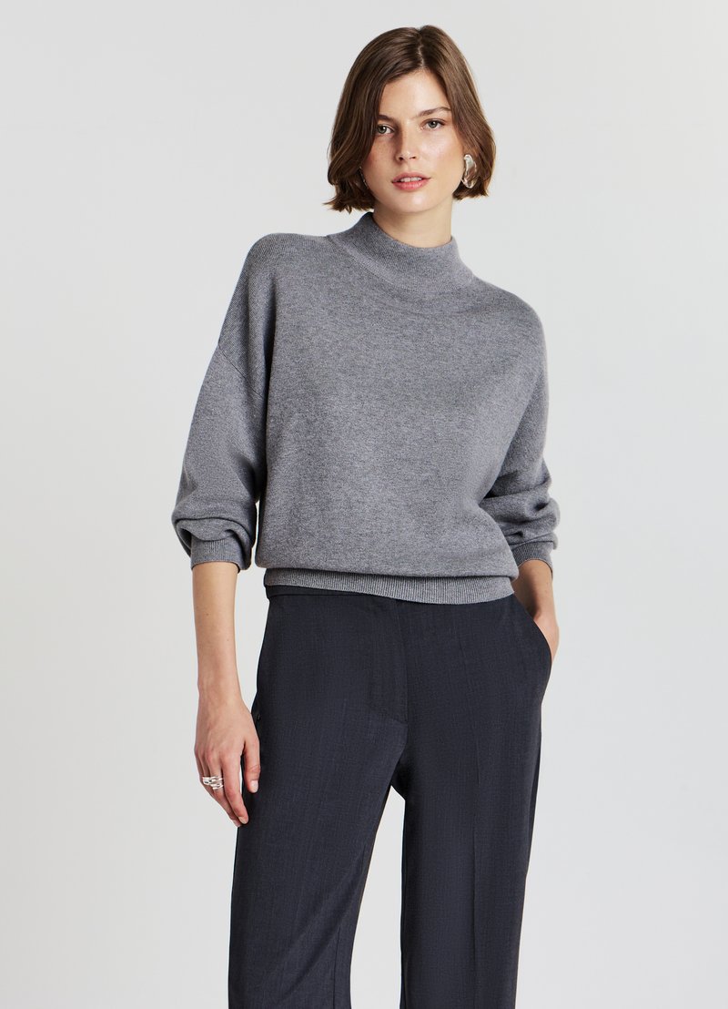 Calliope Maglione - grigio scuro melange