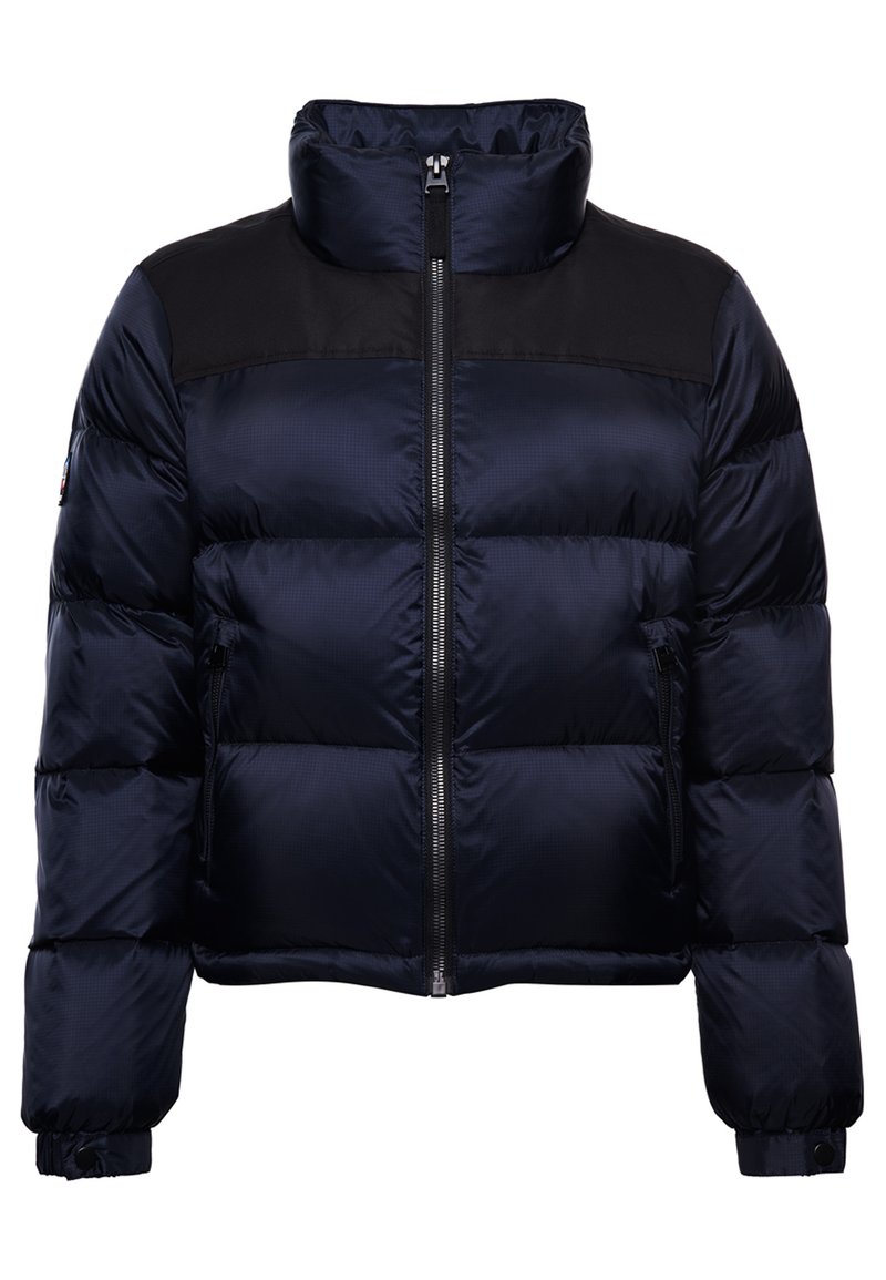 Superdry & Co Gewatteerde jas donkerblauw Superdry & Co Gewatteerde jas donkerblauw