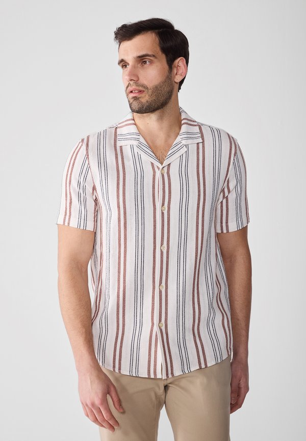 STRUCTURED SHIRT - Shirt - multicolor