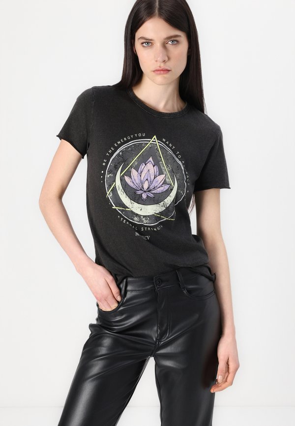 ONLLUCY LIFE NOOS - Print T-shirt - schwarz3