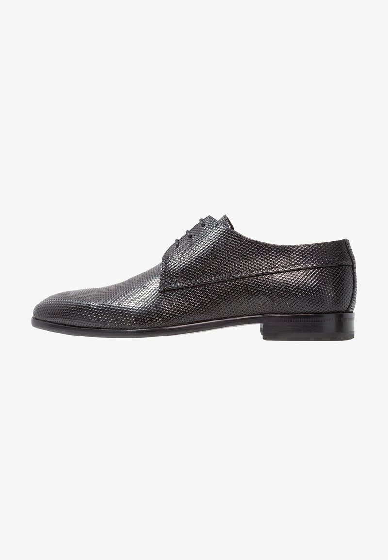 HUGO Stringate eleganti - black