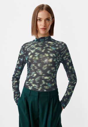 Long sleeved top - schwarz