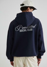 PROHIBITED - Hoodie - navy Thumbnail Image 1