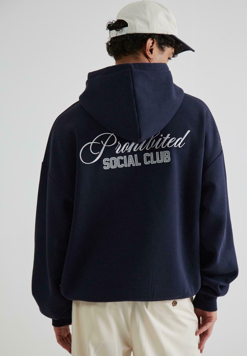PROHIBITED - Hoodie - navy, Enlarge