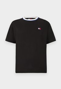 RINGER BADGE TEE - Paprasti marškinėliai - black