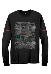 Paradiso Clothing SYSTEM OF A DOWN EYE COLLAGE  - Long sleeved top - black
