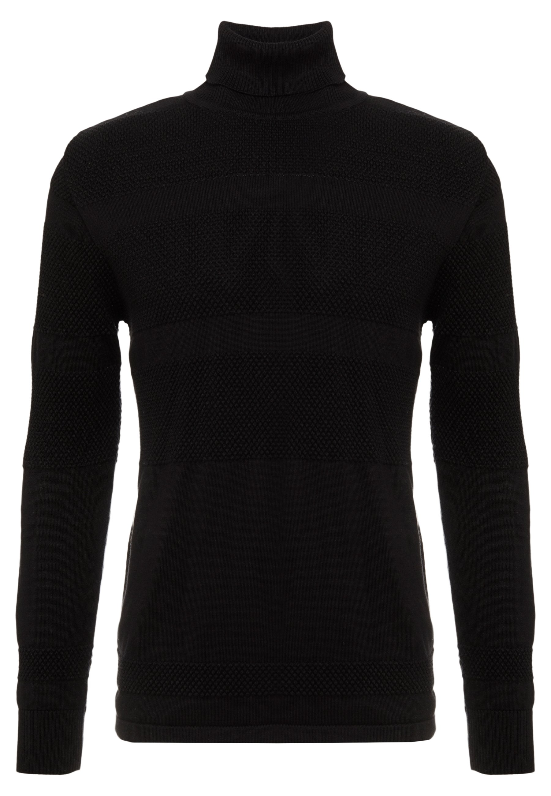 Black knit sweater