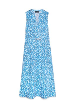 Fiorella Rubino, VESTITO FOLIAGE LUNGO - Maxikjoler - azzurro