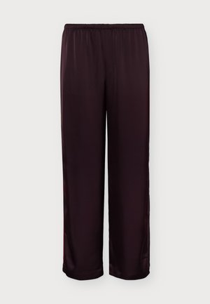 GAP, SIDE STRIPE EASY WIDE LEG - Панталони - birch beer