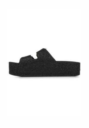 CAIPIRINHA GLITTER - Pantolette flach - black