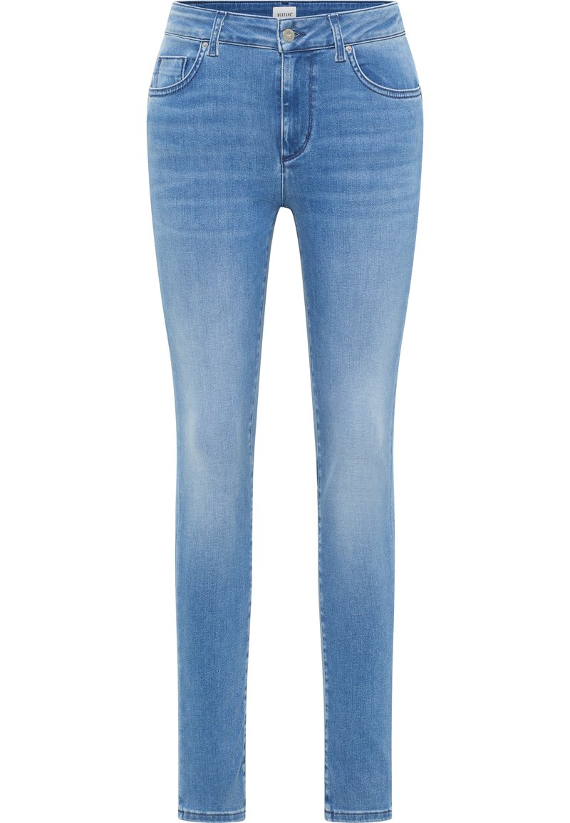 mustang Jeans Skinny Fit blauw denim/bluedenim