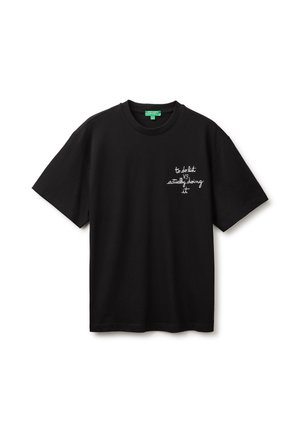 United Colors of Benetton, T-shirt con stampa - anthracite