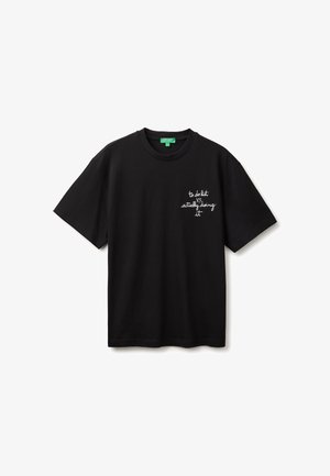 United Colors of Benetton, T-shirt con stampa - anthracite