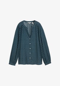 Selected, teal geometric minimal design