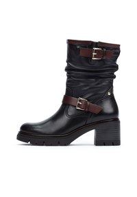 SORIA - Stivaletti con plateau - nero