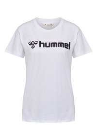 GO 2 0 LOGO S/S - T-shirt print - white
